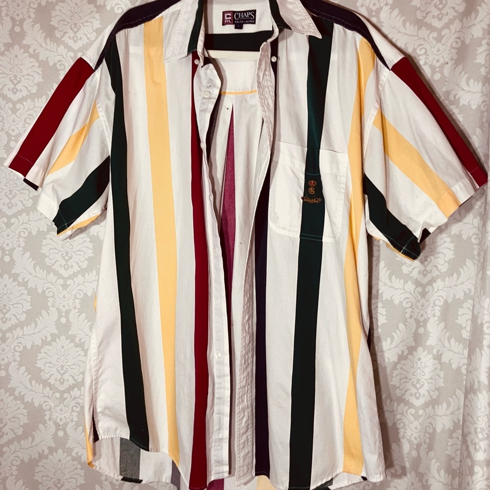 Vintage “Chaps” Summer Shirt L